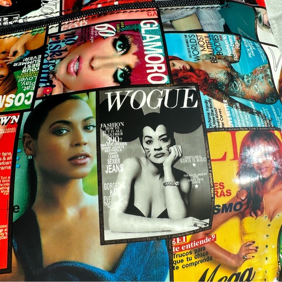 Vintage 90s Y2K Fashion Magazine Purse and Wallet Set - Picture 7 of 13